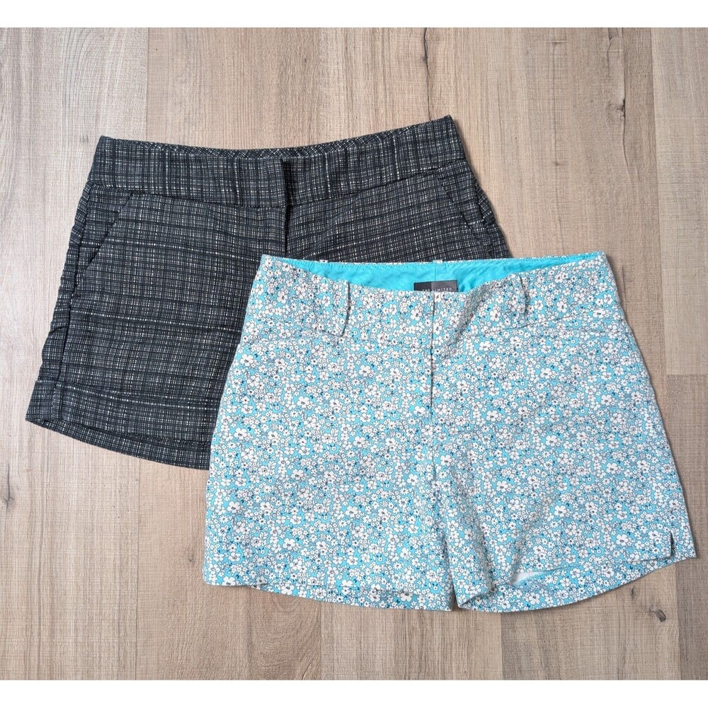 The Limited Lot Of 2 Size 2 Chino Shorts  Stretch Casual Preppy